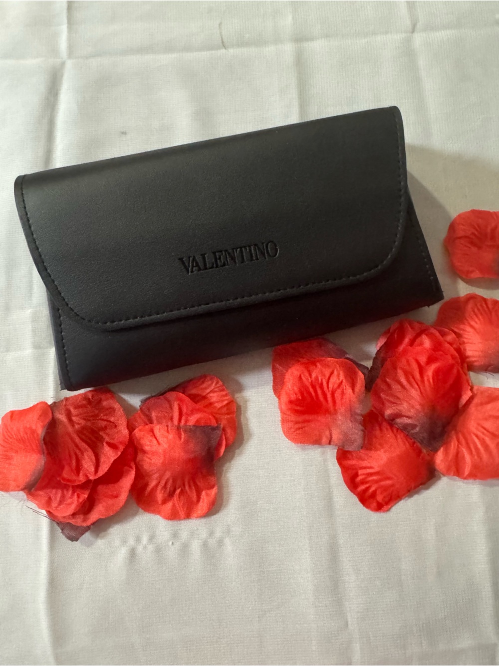 VALENTINO 💯% Authentic Eyewear Case with velvety interior - No cloth. No Box.